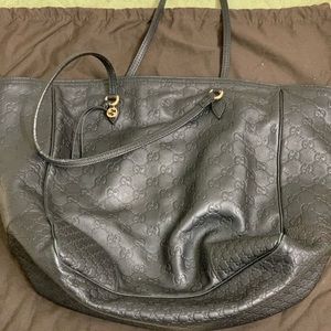 Gucci large black bag